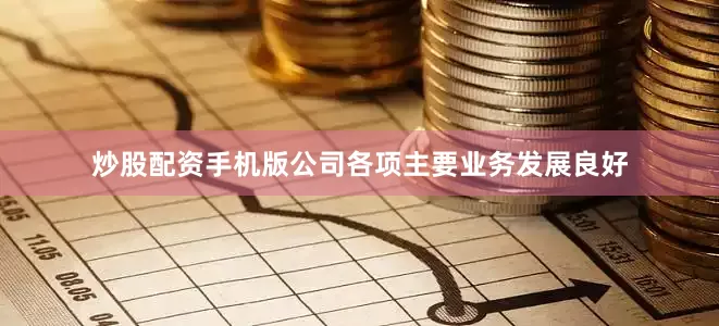 炒股配资手机版公司各项主要业务发展良好